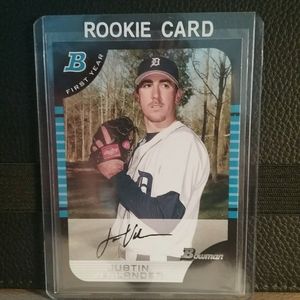 Justin Verlander 2005 Bowman First Year RC